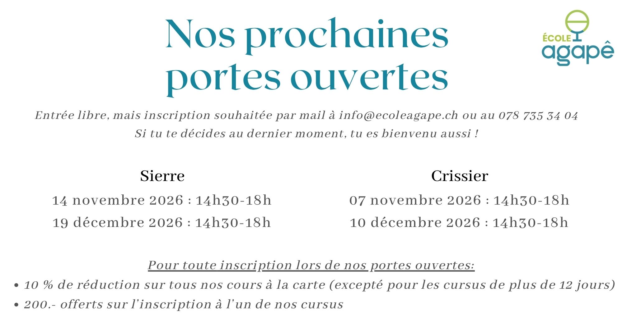 Visuel Historika & Portes Ouvertes